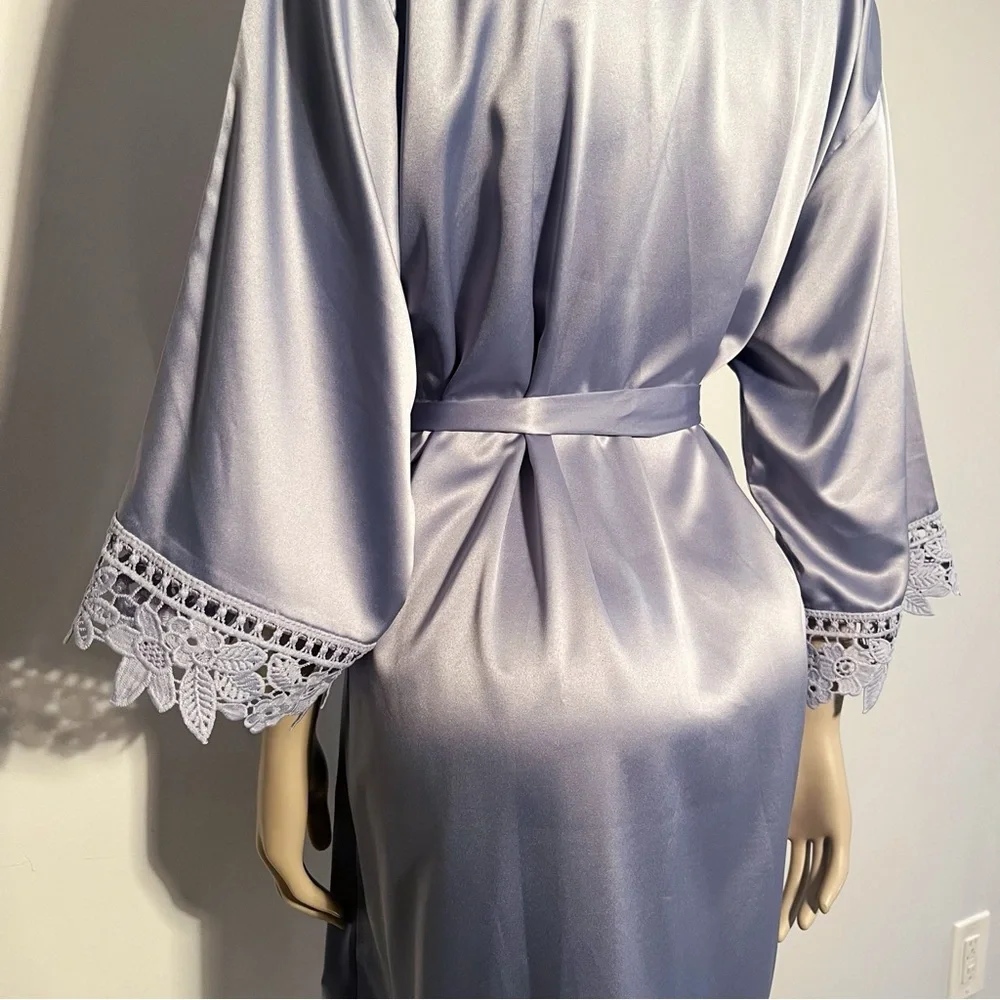 Periwinkle Blue Robe - Picture 6 of 9